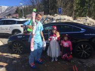 Test lyží a Karneval 2019